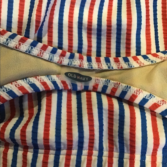 Red White Blue swim top - Picture 3 of 6